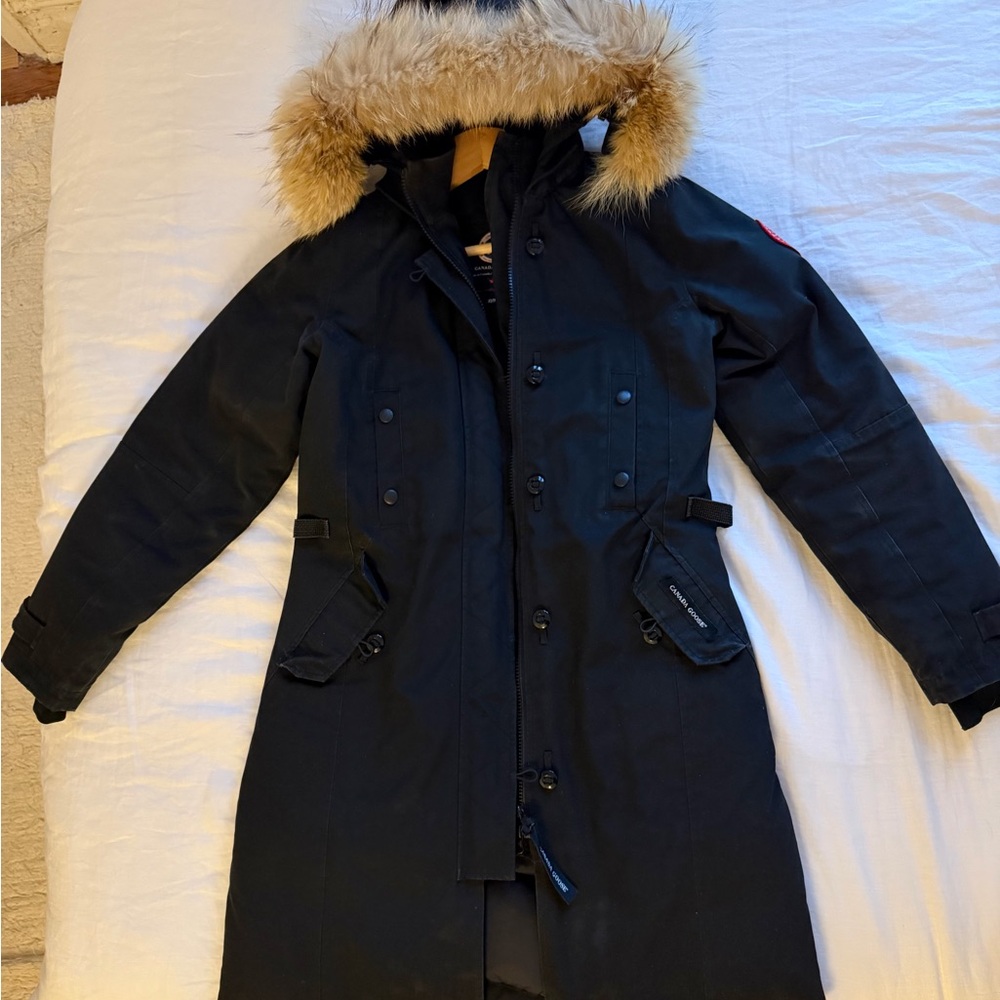 Canada Goose Black Parka Kensington